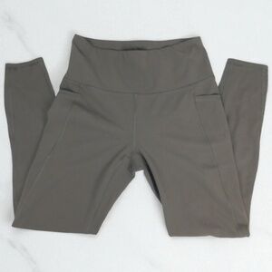 RBX Active High-Waisted Leggings | Size M | Gray | Stretch Athletic Pants